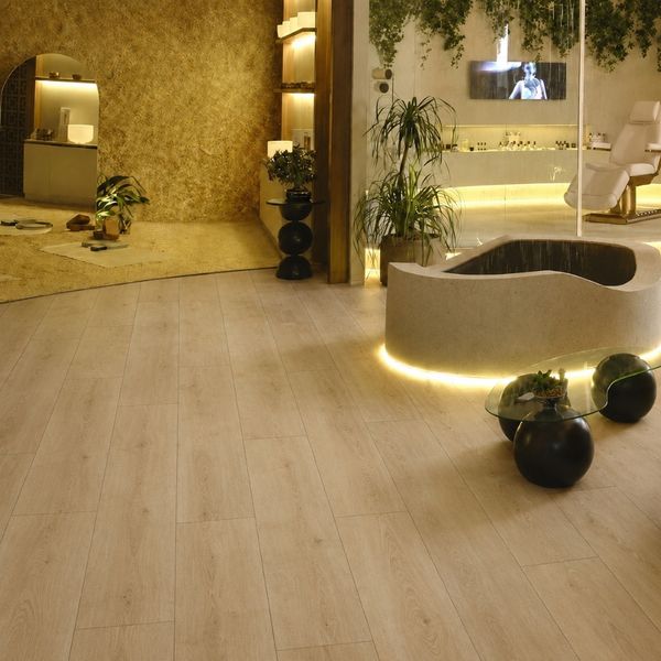 Zeletto Piso Spc Ressia 18X122X0.4 Cm Beige