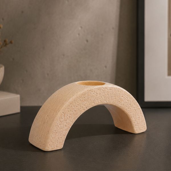 Adorno Ceramica Tierra Noble Beige (Reg33-026)