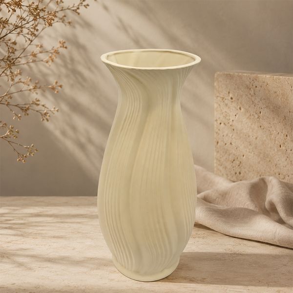 Jarron Deco Tierra Noble Beige (Reg77-012Cr)