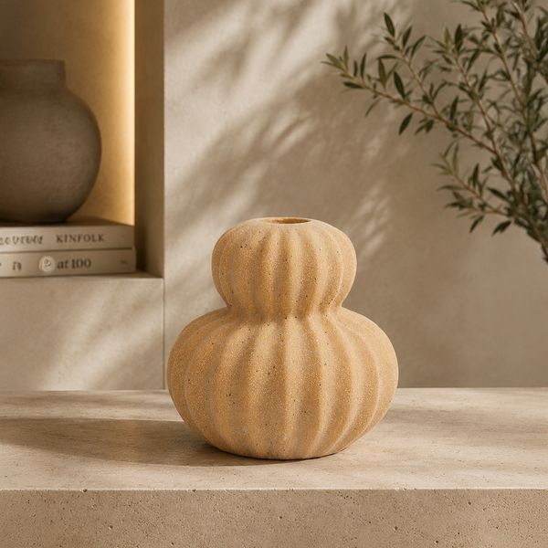 Adorno Ceramica Tierra Noble Beige (Reg33-023Nt)