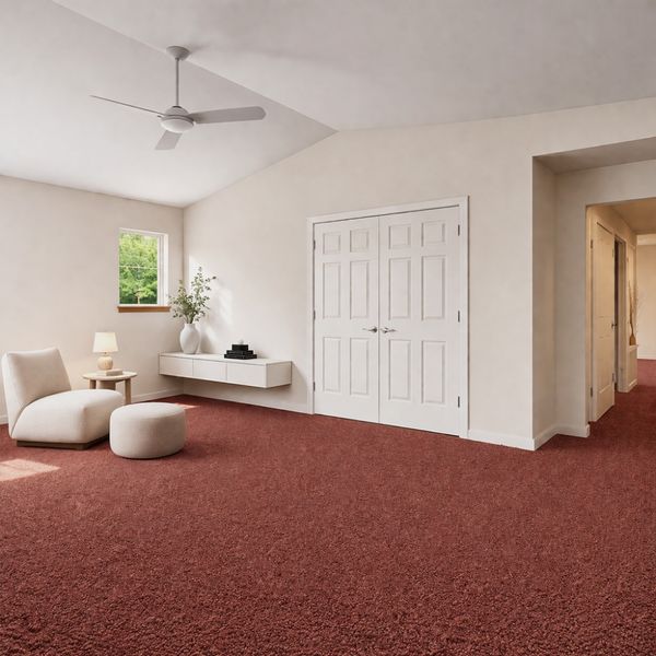 ALFOMBRA ECO CLEAN SUNCOLOR 2MTS ANCHO ESCARLATA 20