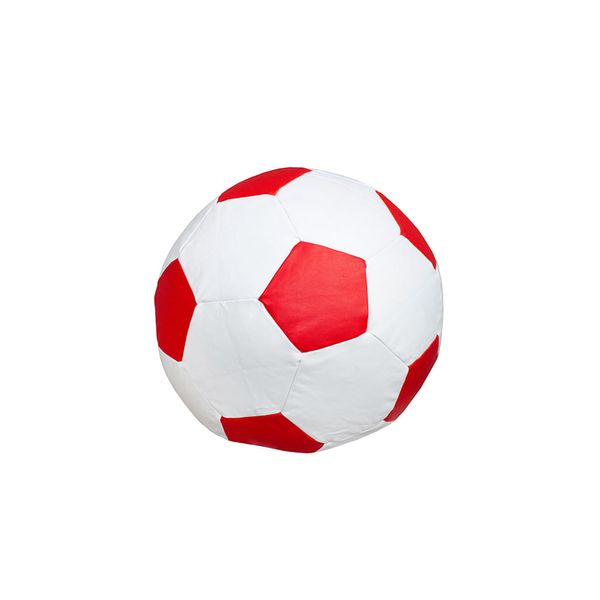 PUFF SOCCER CHICO BLANCO/ROJO