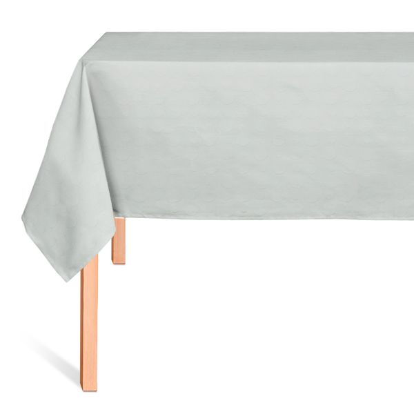 Cubremesa Transp Pvc Puntos Blanco