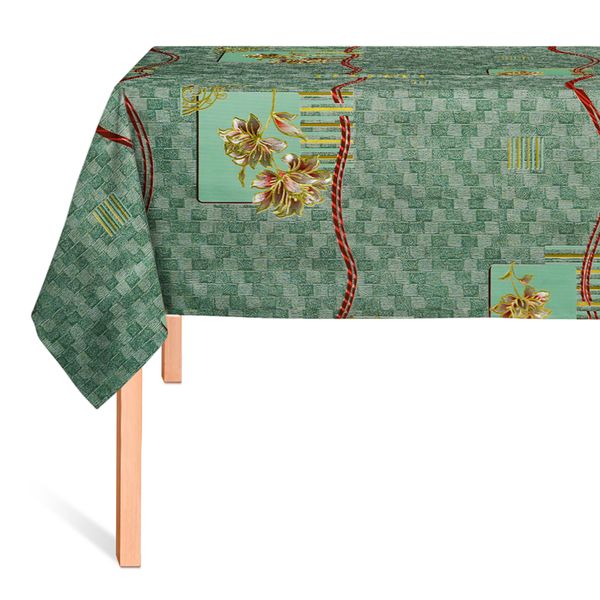 Hule Satin Bouquet Verde