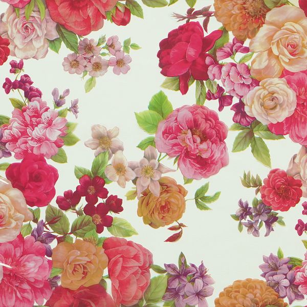 Cubremesa Transp Pvc Patron De Rosas