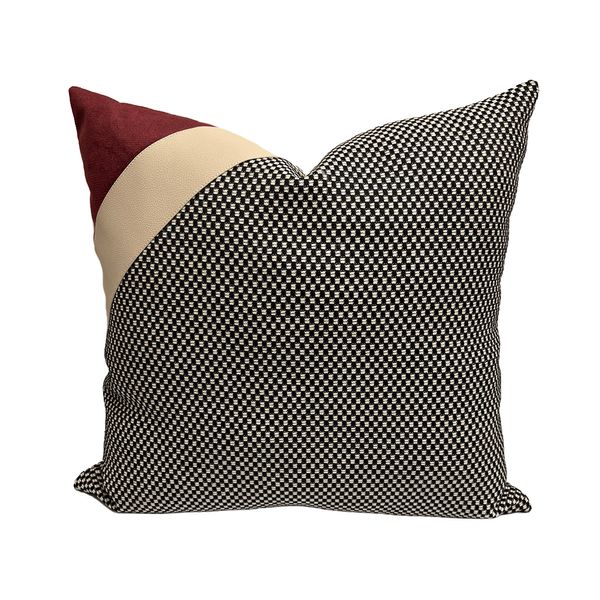 Cojin Otoño Mineral Quadrum Black Snow Degr 55X55Cm Ne/Vi