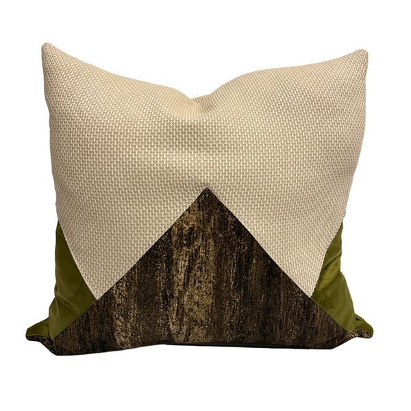 Cojin Materia Viva Verona Verde Brpicos 55X55Cm Verde Oliva