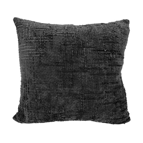 Funda Cojin Esencia Invernal Negro (Hme22-249L)