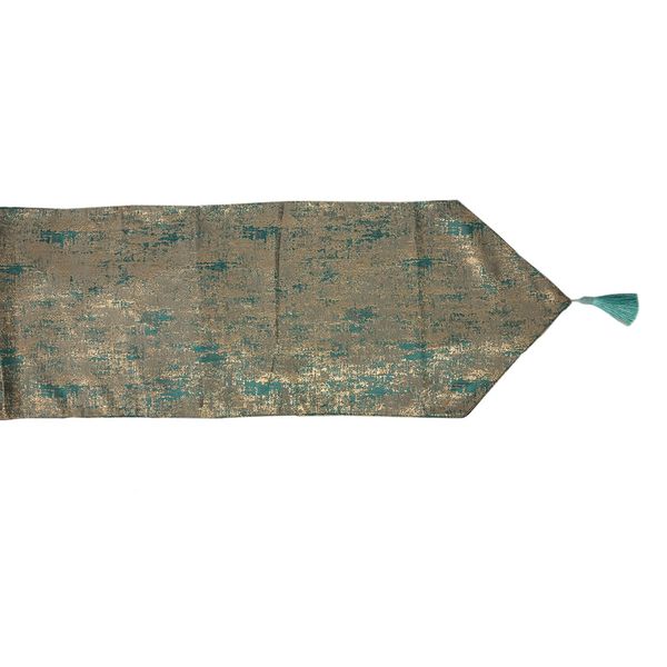 Said Camino De Mesa Esencia Invernal Plat/Verd (Hme22-258G)