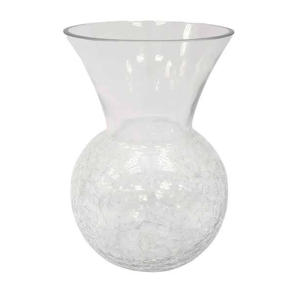 Florero Vidrio Clasico 15X15X22Cm Transparente (Xd1512-1C)