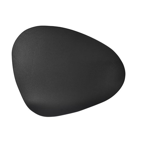 Individual X 6Pzs Ovalado 36.5X45 Cm Negro (Stpg007-Sd)