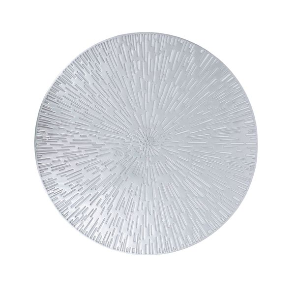 Individual X 6Pzs Destello 38 Cm Plateado (St028Tj-1Y)