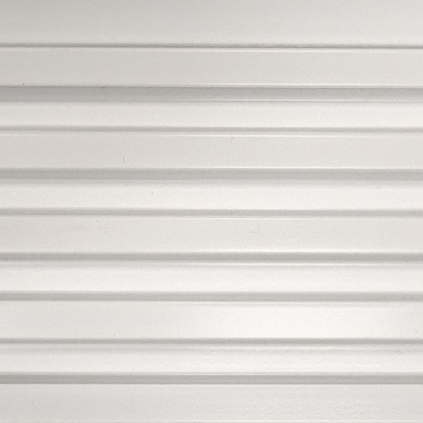 Wall Panel Ecoline Varenna 290X12.2X1.2 Cm Blanco
