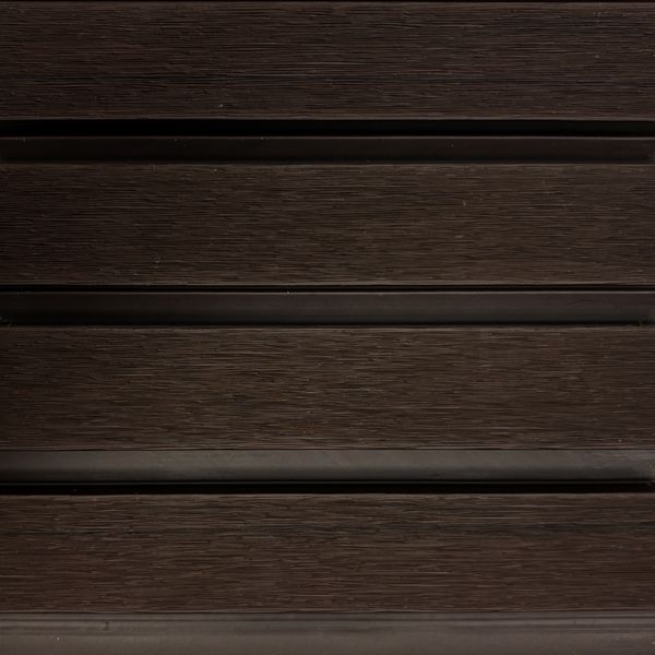 Wall Panel Exterior Slat 290X21.9X2.6 Cm Chocolate