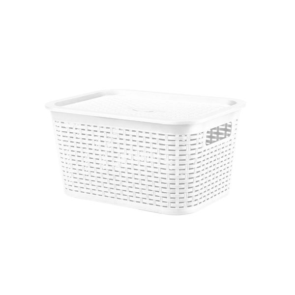 REYPLAST CANASTILLA TAVARUA BLANCO 6.5 L (CNX034000)