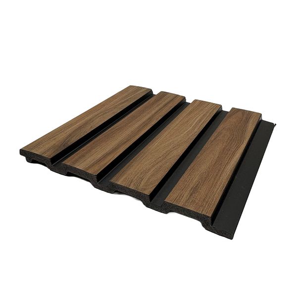 Wall Panel Ecoline Toscana 290X21X1.2 Cm Castaño/Negro