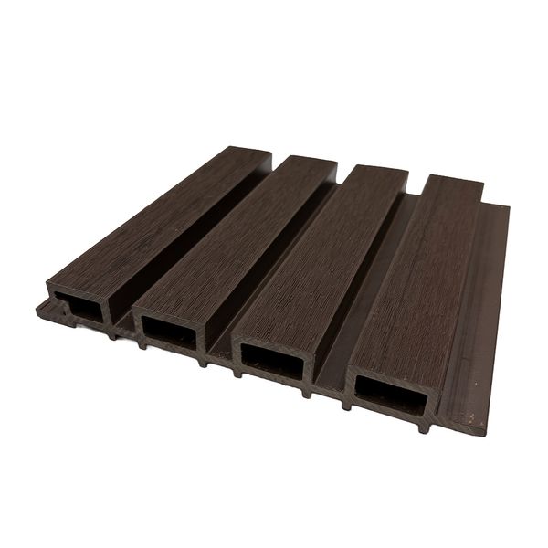 Wall Panel Exterior Slat 290X21.9X2.6 Cm Chocolate