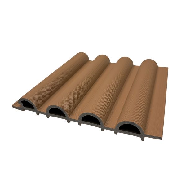 Wall Panel Exterior Wave 290X21.9X2.6 Cm Maple