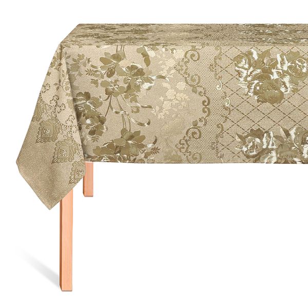 Hule Golden Florea Dorado