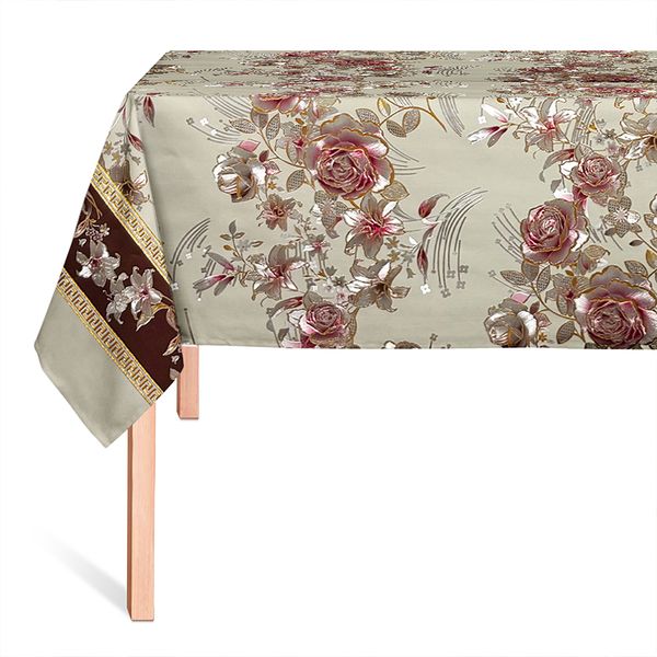 Hule Satin Rosal Dorado
