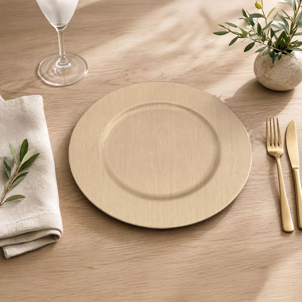 Plato De Sitio Ensencia Invernal Plata (Pla2-0012Ch)