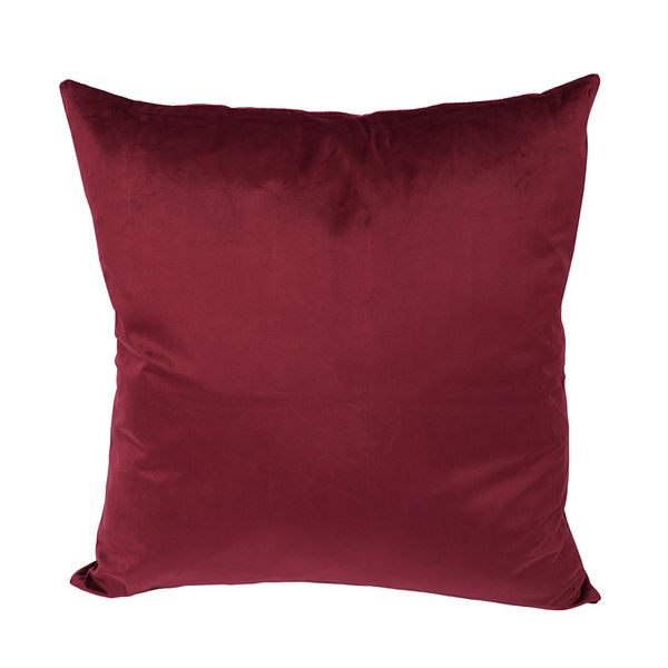 Funda Cojin Esencia Invernal Borgoña (Hme22-240C)