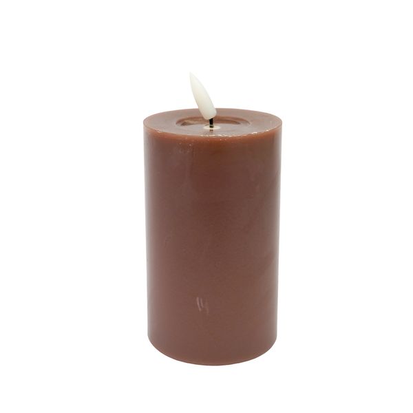 Vela Led Tierra Noble Marron (Ae28-092Cf)