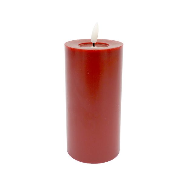 Vela Led Otoño Mineral Rojo (Ae28-093Bu)