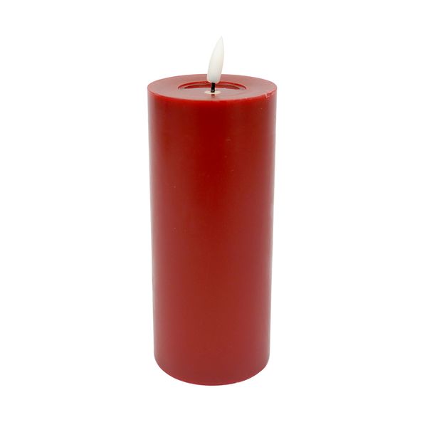 Vela Led Otoño Mineral Rojo (Ae28-095Bu)