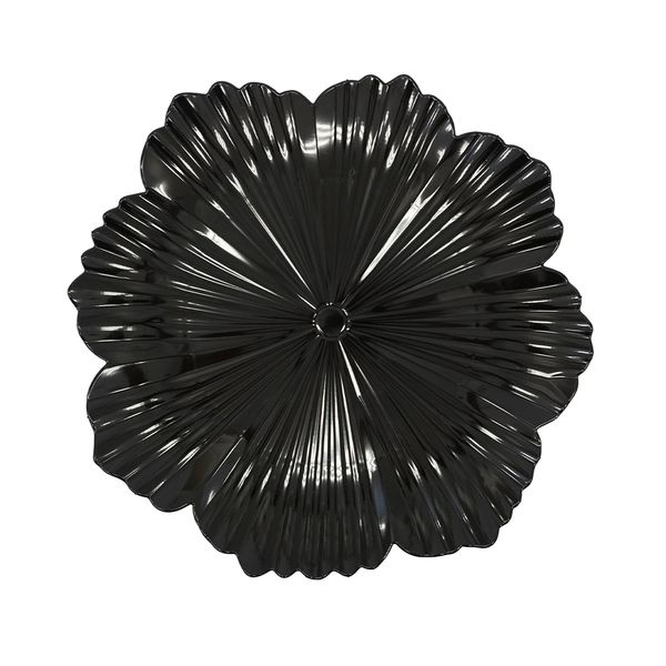Plato De Sitio Ensencia Invernal Negro (Pla5-0163Bk)