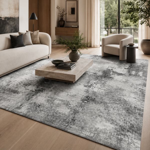 Alfombra Petra 1.2X1.7M Gris