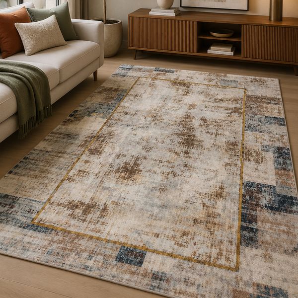 Alfombra Rust 2X3M Beige