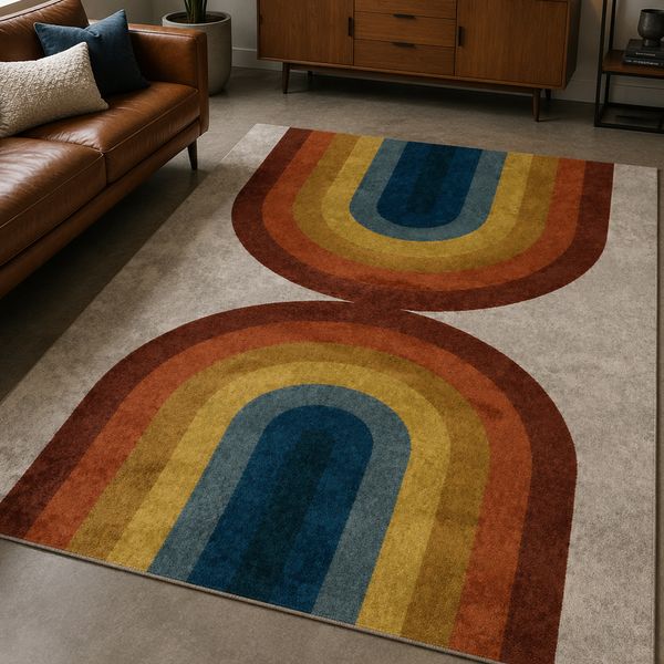Alfombra Rainbow 1.6X2.3M Gris