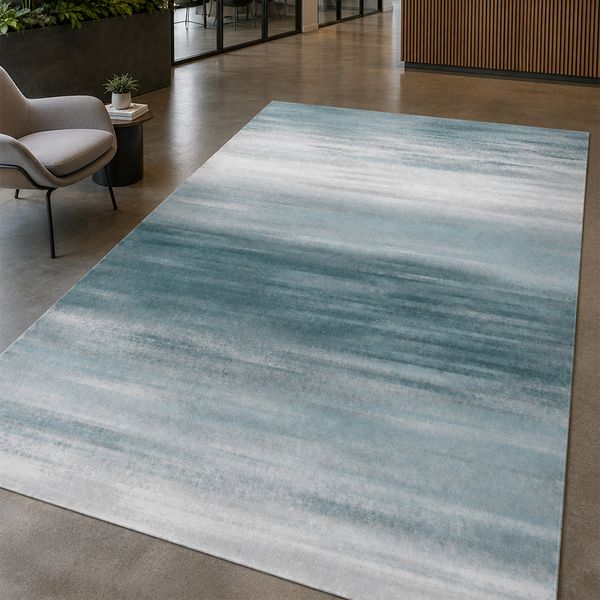 Alfombra Ocean 1.2X1.7M Celeste