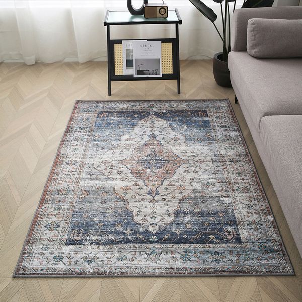 Alfombra Ali 1.2X1.7M Azul