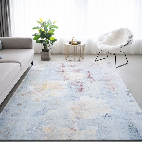 Alfombra Glimmer 1.2X1.7M Celeste