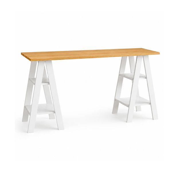 Escritorio Lois 0.75 X 1.35 X 0.45 Mts Beige/Blanco