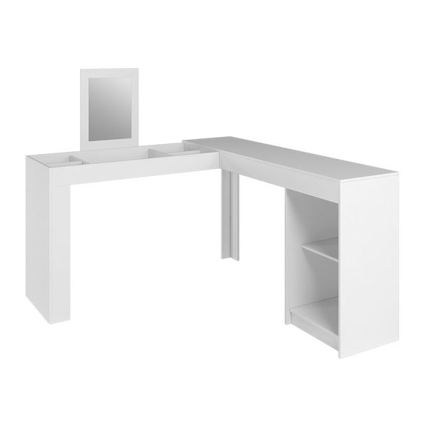 Tocador Shey 1.19 X 1.30 X 1.35 Mts Blanco