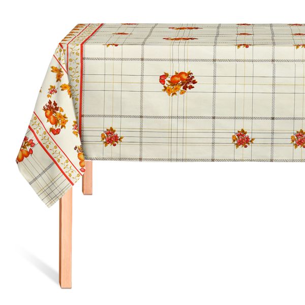 Cubremesa Pvc Mayra Beige 28