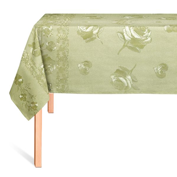 Hule Golden Camino Floral Dorado