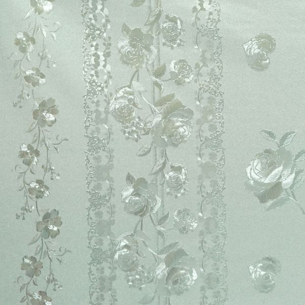 Hule Golden Camino Floral Plateado