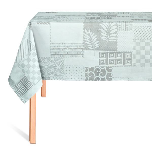 Cubremesa Encaje Pvc Collage Gris