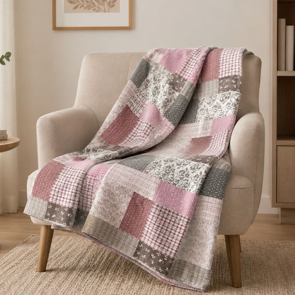 Manta Jazmin 200X220Cm Magenta (50Ad)