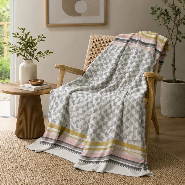 Manta Calma 200X220Cm Gris (149A)