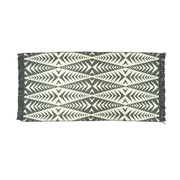 Alfombra Sueños Brillantes 80X150Cm Blanco/Gris (518A)