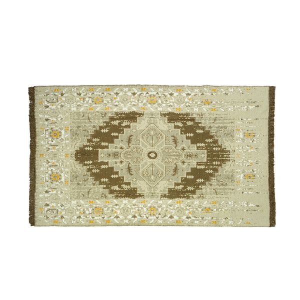 Alfombra Boho 160X250Cm Crema/Beige (159B)