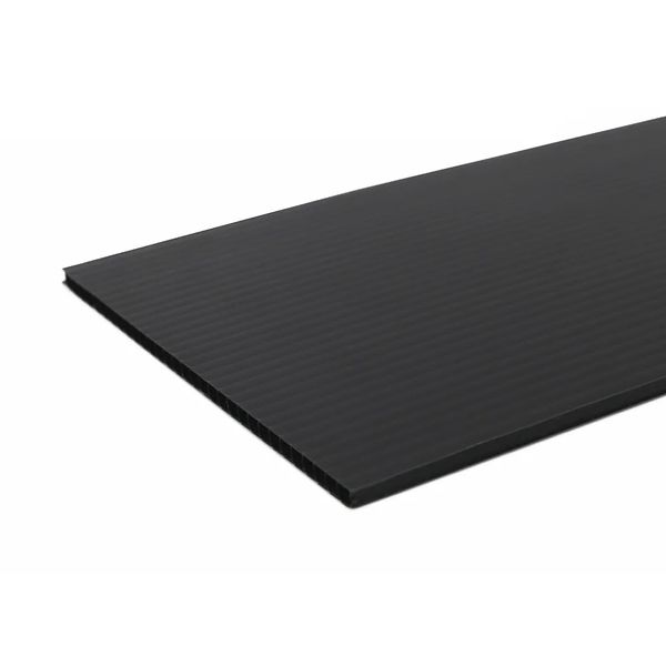 Carton Plastico 2.00 X 0.80 X 3 Mm Aprox. Negro