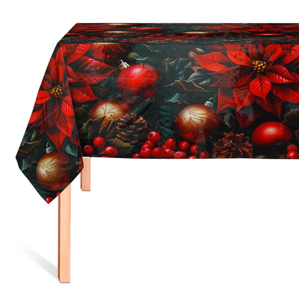 Cubremesa Plain Pvc Arbol Navidad