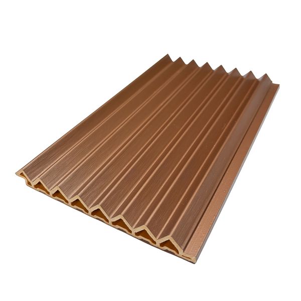 Wall Panel Wpc Geo 290X12.2X1.41 Cm Antique Gold