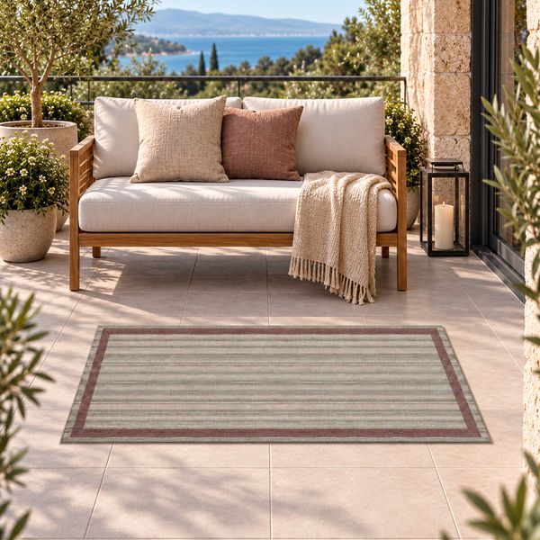Zeletto Alfombra P/Exterior Caladria 0.60 X 1.40 Greige